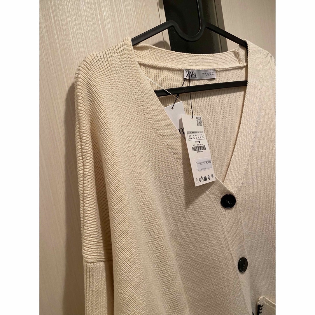 ZARA - 新品未使用!ZARA コントラストトップステッチニット ZARA - 新品未使用!ZARA コントラストトップステッチニット