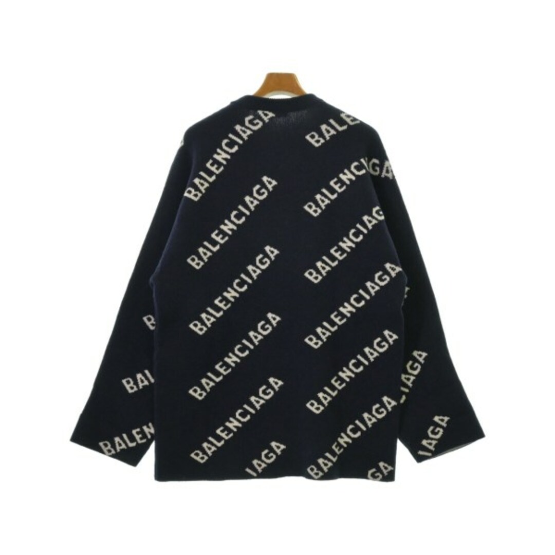 BALENCIAGA - BALENCIAGA バレンシアガ ニット・セーター XS 紺 BALENCIAGA - BALENCIAGA バレンシアガ ニット・セーター XS 紺