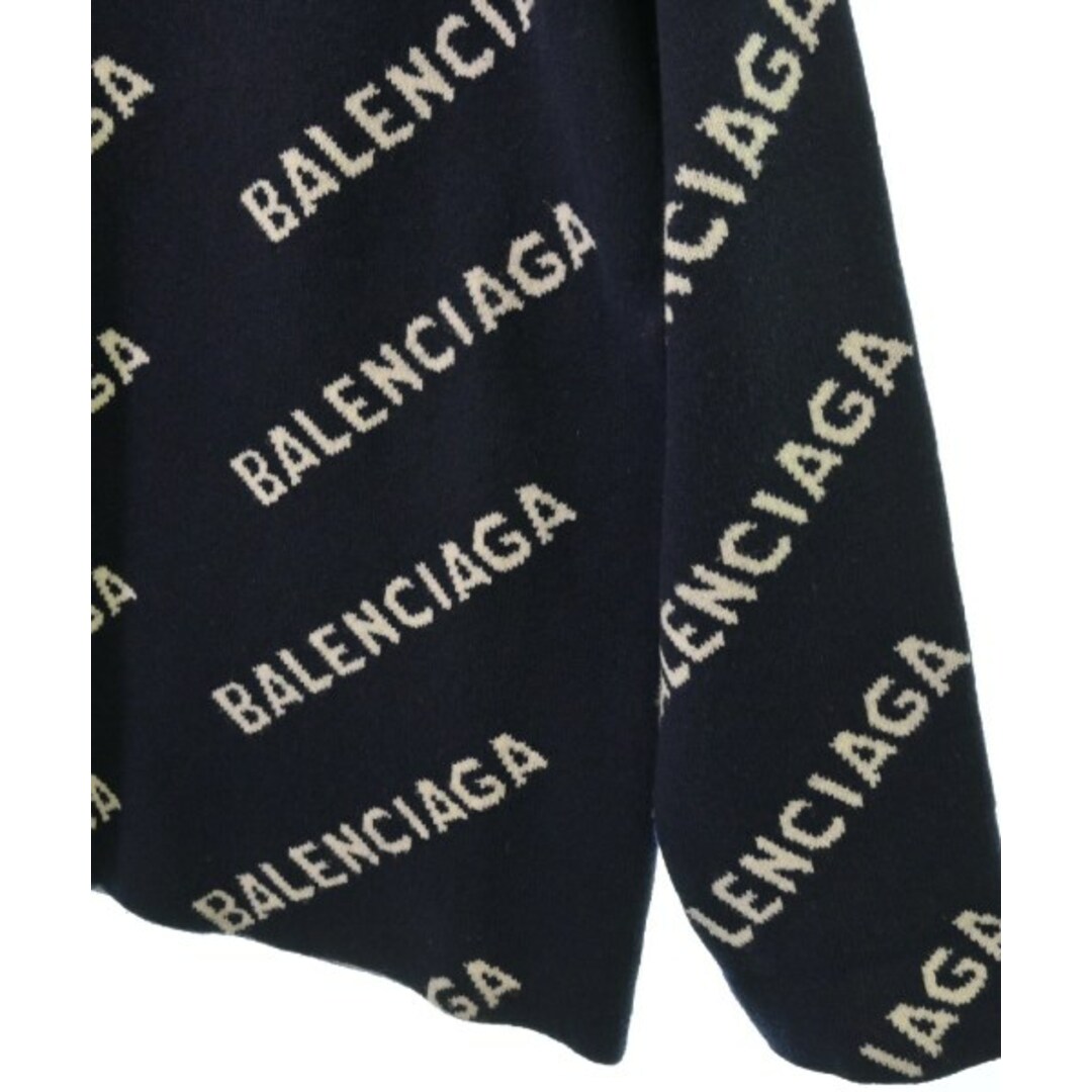 BALENCIAGA - BALENCIAGA バレンシアガ ニット・セーター XS 紺 BALENCIAGA - BALENCIAGA バレンシアガ ニット・セーター XS 紺