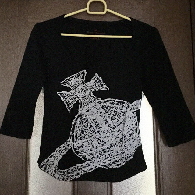 Vivienne Westwood(ヴィヴィアンウエストウッド)のゆん様 専用ヴィヴィアン 長Tシャツ（七分袖）とＴシャツ レディースのトップス(カットソー(長袖/七分))の商品写真