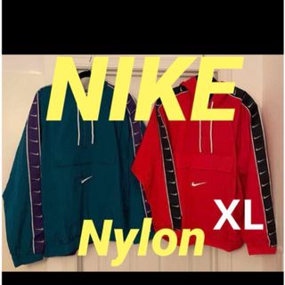 NIKE - 完売 NIKE ナイキ BIG SWOOSH ハーフジップ アノラック NIKE - 完売 NIKE ナイキ BIG SWOOSH ハーフジップ アノラック