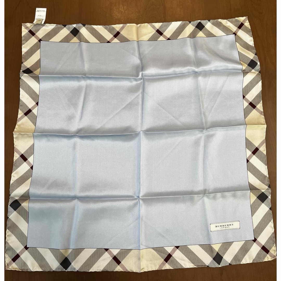 BURBERRY - バーバリー スカーフ シルク100% 新品未使用の通販 BURBERRY - バーバリー スカーフ シルク100% 新品未使用の通販