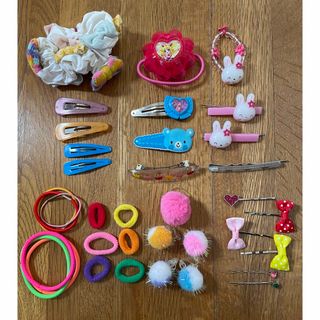 女の子　ヘアアクセサリー　セット　まとめ売り(ヘアピン)