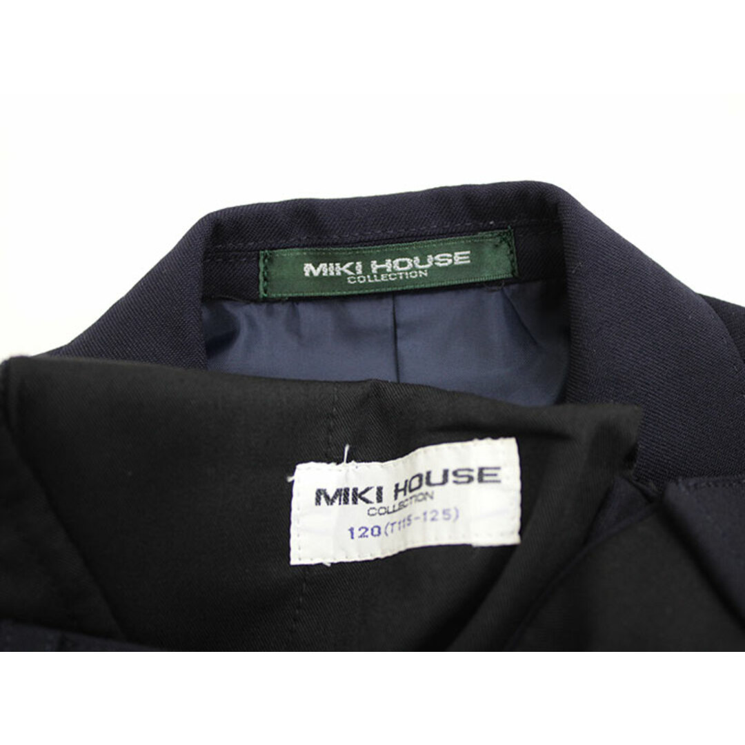 新入荷!】△ミキハウス/mikihouse△120cm スーツ 濃紺 新入荷!】△ミキハウス/mikihouse△120cm スーツ 濃紺
