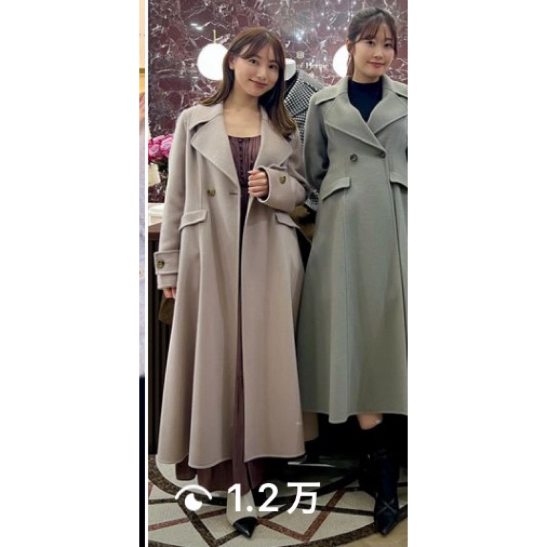 Hamilton Wool River Dress Coat rose S Hamilton Wool River Dress Coat rose S
