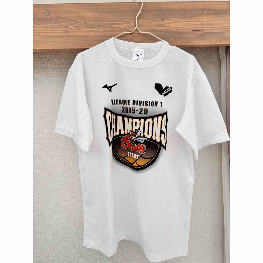 ジェイテクトstings 優勝記念Tシャツ 当選品の通販 by もみじ's ジェイテクトstings 優勝記念Tシャツ 当選品の通販 by もみじ's