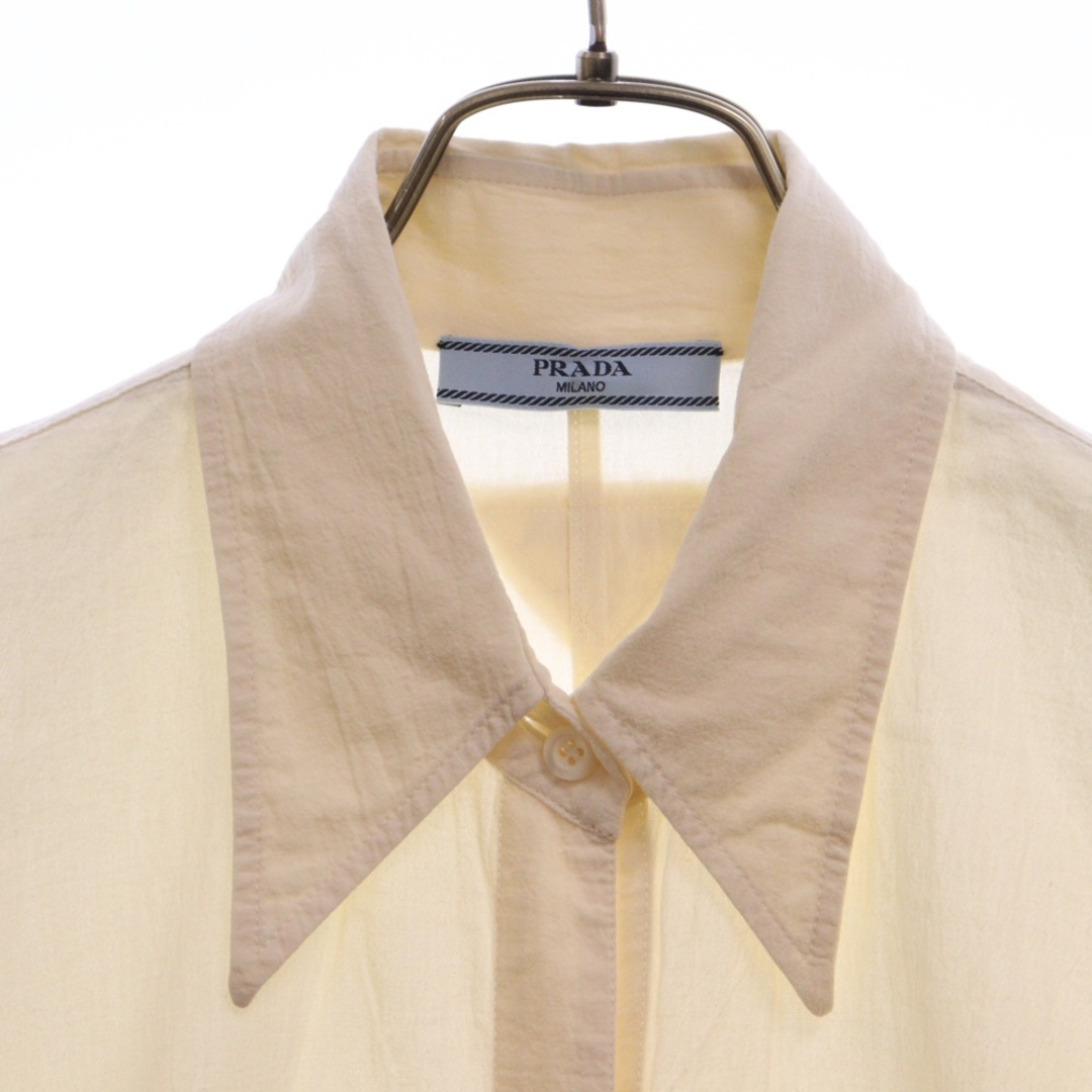 PRADA - PRADA プラダ 22SS シャツ オールインワン ジャンプ PRADA - PRADA プラダ 22SS シャツ オールインワン ジャンプ
