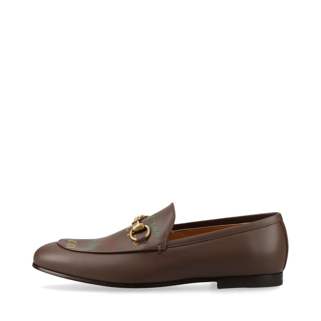GUCCI - グッチ ホースビット レザー UK6 ブラウン メンズ ローファー