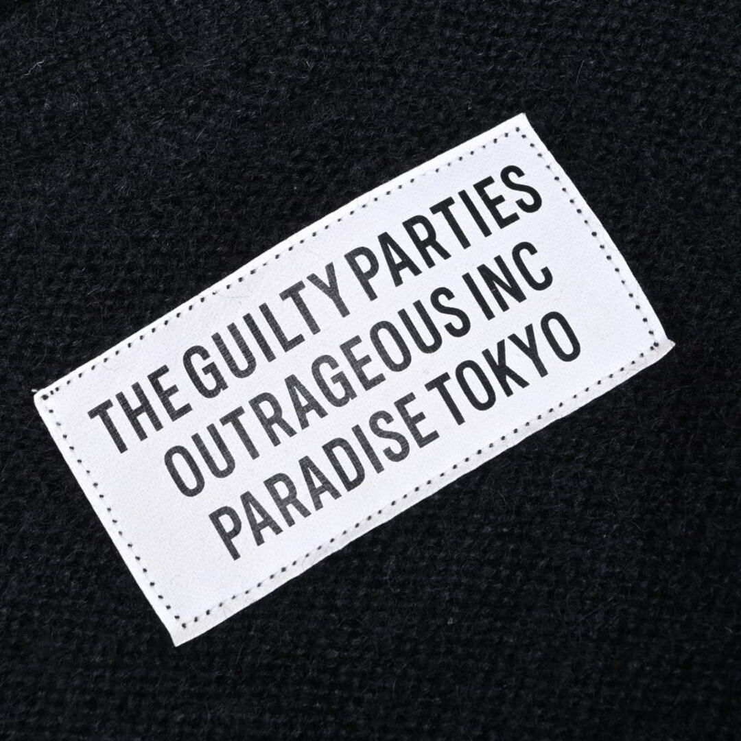 WACKO MARIA - WACKO MARIA 天国東京 バック刺繍 ニット WACKO MARIA - WACKO MARIA 天国東京 バック刺繍 ニット