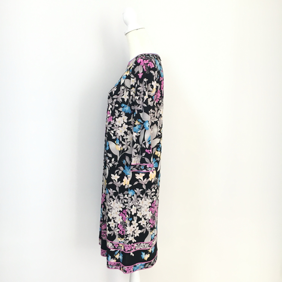 LEONARD - 近年美品 LEONARD レオナール カンカン ストレッチ 花