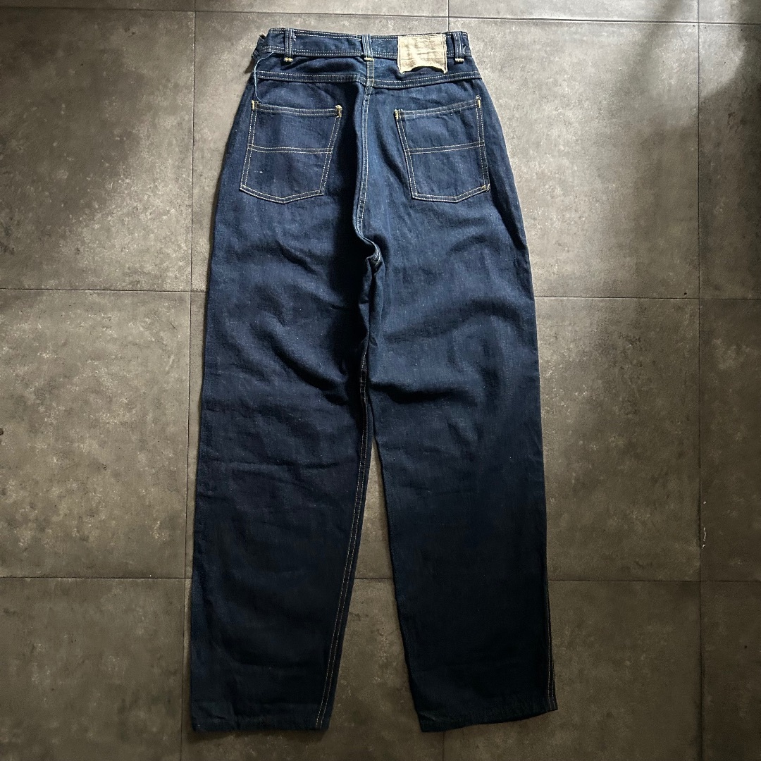 VINTAGE - 40s50s pyke's ヴィンテージランチパンツ 真っ紺/濃紺 VINTAGE - 40s50s pyke's ヴィンテージランチパンツ 真っ紺/濃紺