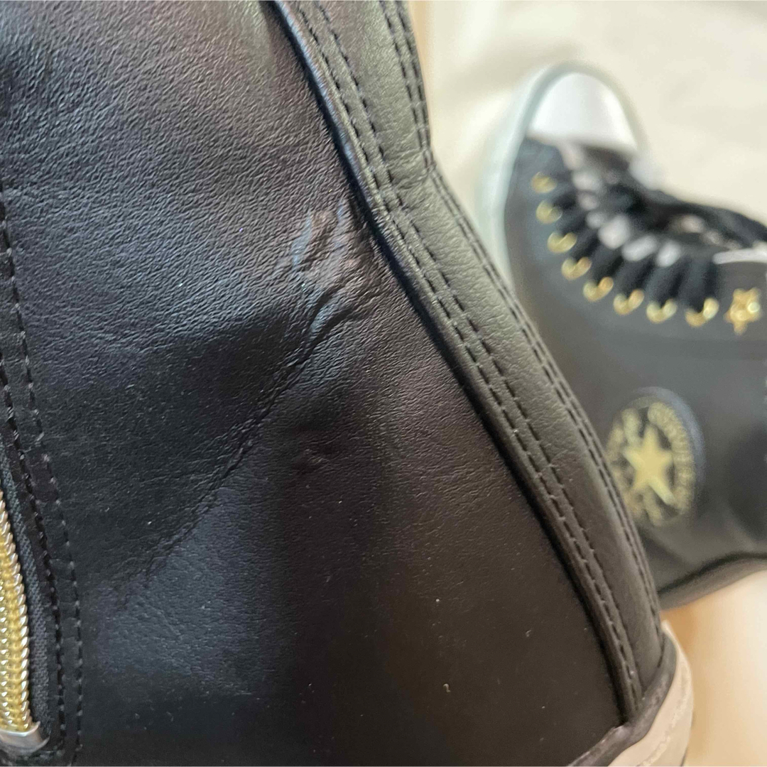 ALL STAR(CONVERSE) - 23.5cm サイドジップ ハイカット ALL STAR(CONVERSE) - 23.5cm サイドジップ ハイカット