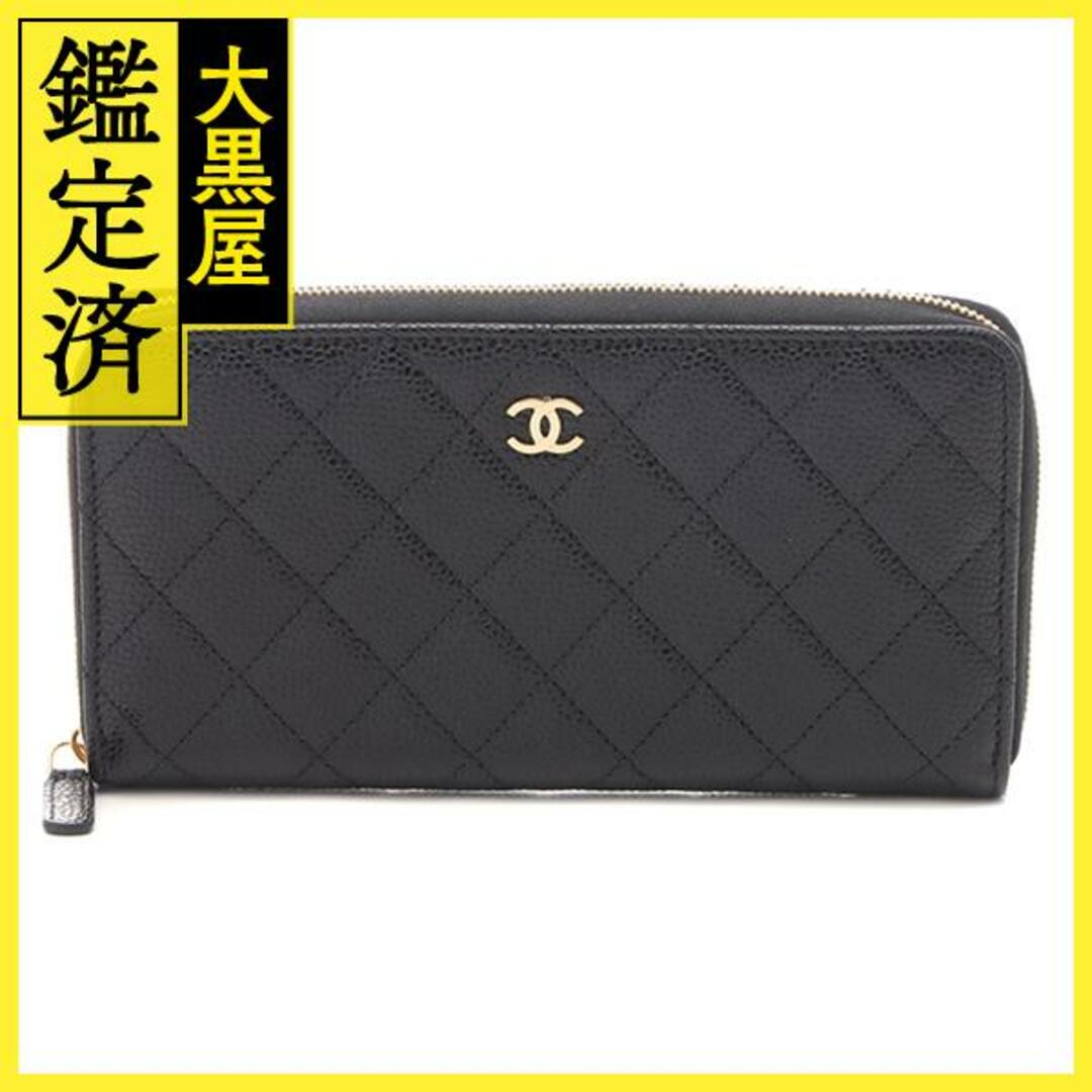 CHANEL - シャネル ﾗｳﾝﾄﾞ長財布 AP0242 【207】