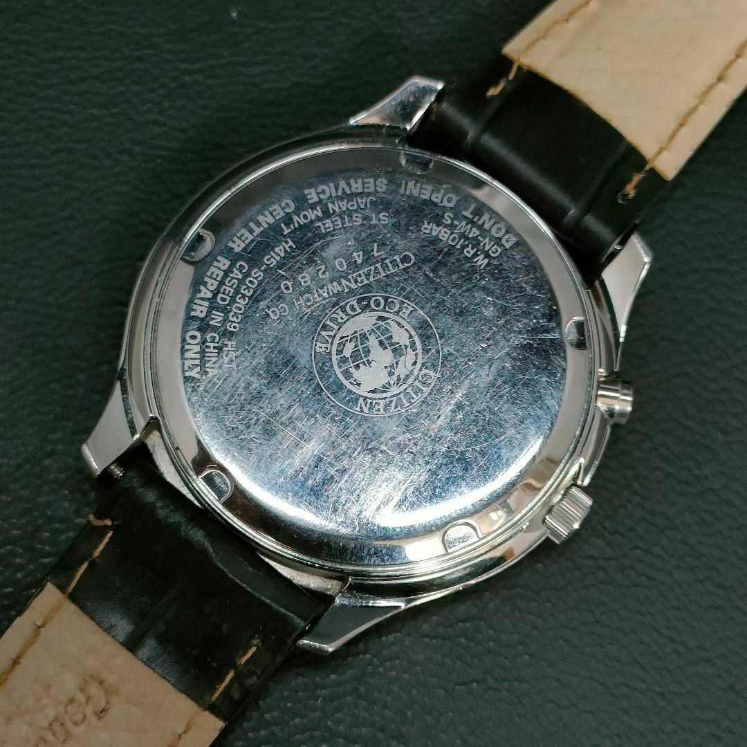 CITIZEN - 美品 CITIZEN シチズン ゴールド 革バンド 電波 CITIZEN - 美品 CITIZEN シチズン ゴールド 革バンド 電波