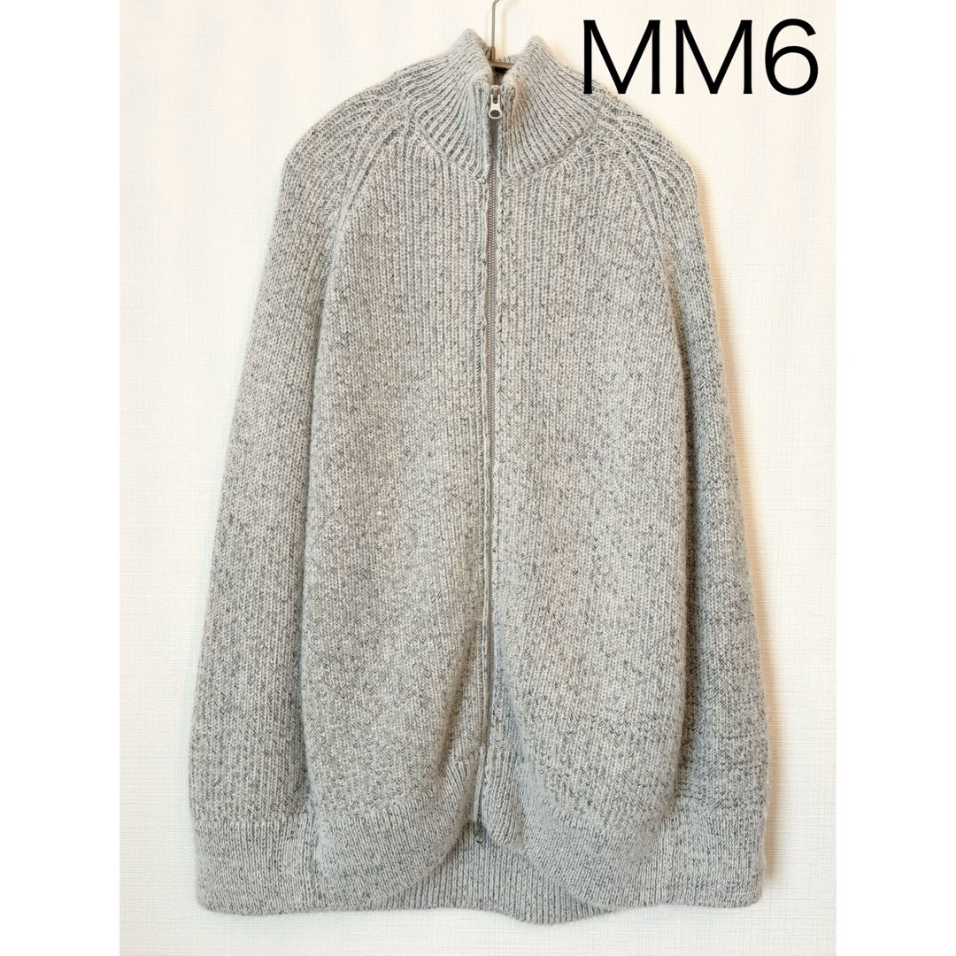 MM6 アルパカ混ニット ケープ ポンチョ マルジェラ ポンチョ MM6 アルパカ混ニット ケープ ポンチョ マルジェラ ポンチョ