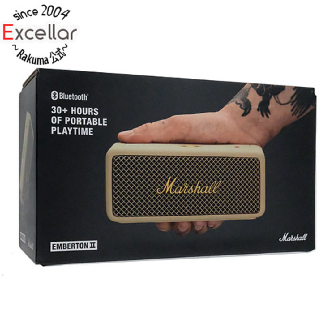 FRANKLIN&MARSHALL - Marshall ワイヤレスポータブル防水スピーカー Emberton II Cream 未使用の通販 by エクセラー|フランクリンアンドマーシャルならラクマ FRANKLIN&MARSHALL - Marshall ワイヤレスポータブル防水スピーカー Emberton II Cream 未使用の通販 by エクセラー|フランクリンアンドマーシャルならラクマ