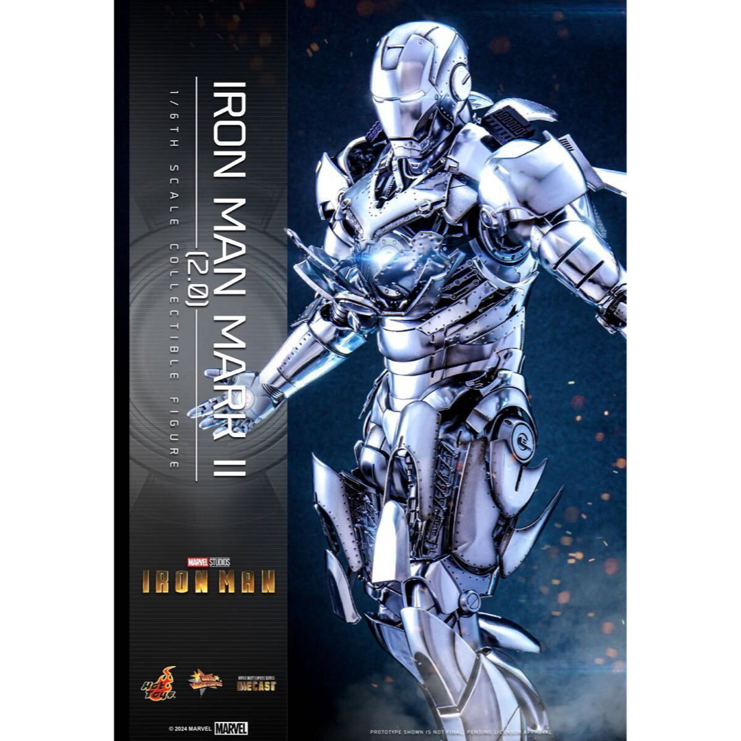 ホットトイズ MMS733D59アイアンマン・マーク2(2.0) Ironmanの ホットトイズ MMS733D59アイアンマン・マーク2(2.0) Ironmanの