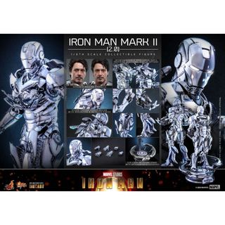 ホットトイズ MMS733D59アイアンマン・マーク2(2.0) Ironmanの ホットトイズ MMS733D59アイアンマン・マーク2(2.0) Ironmanの