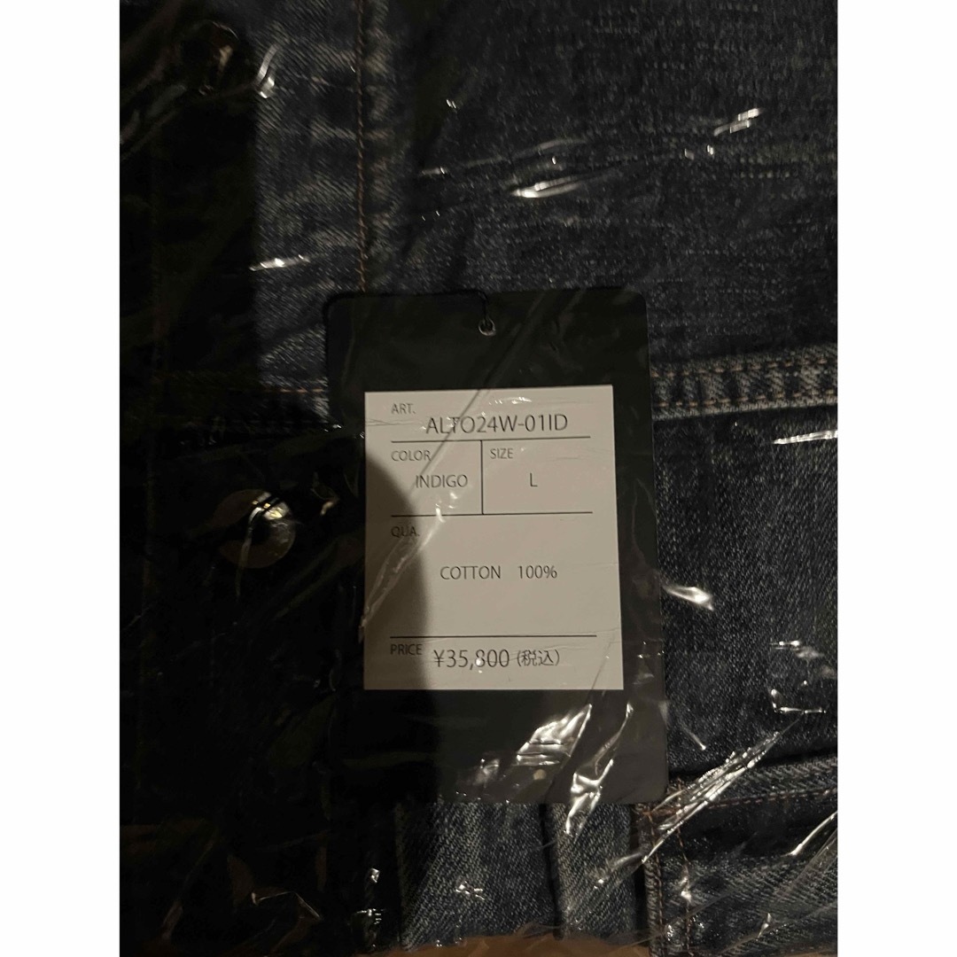 ALOUND VINTAGE SELVEDGE DENIM JACKET L ALOUND VINTAGE SELVEDGE DENIM JACKET L
