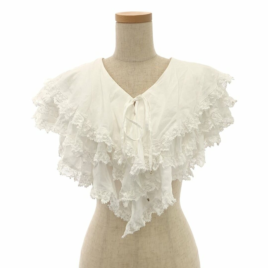 美品】 FUMIE=TANAKA / フミエタナカ | FRILL NECK / レース 美品】 FUMIE=TANAKA / フミエタナカ | FRILL NECK / レース