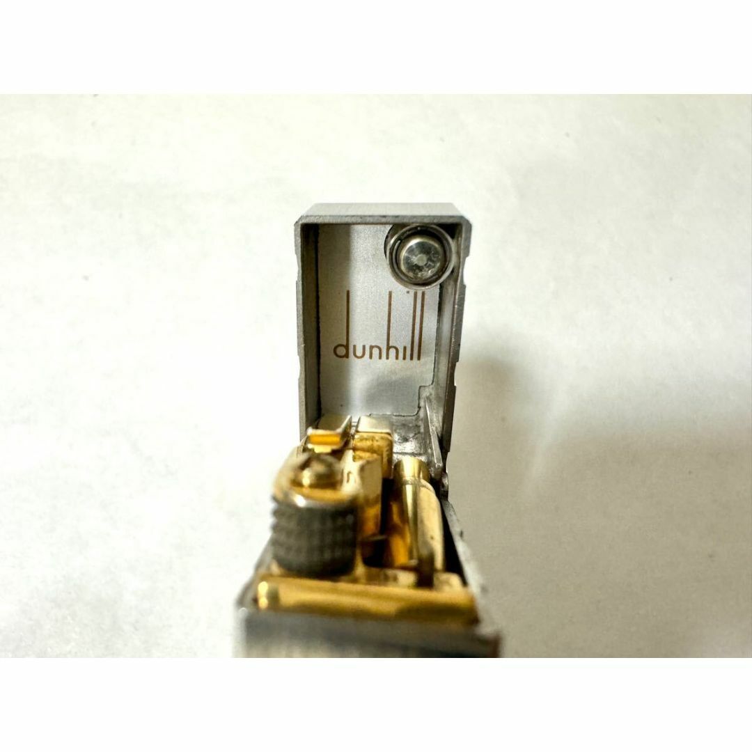 Dunhill - ダンヒル ガスライター サイドローラー 金銀 Dunhill - ダンヒル ガスライター サイドローラー 金銀