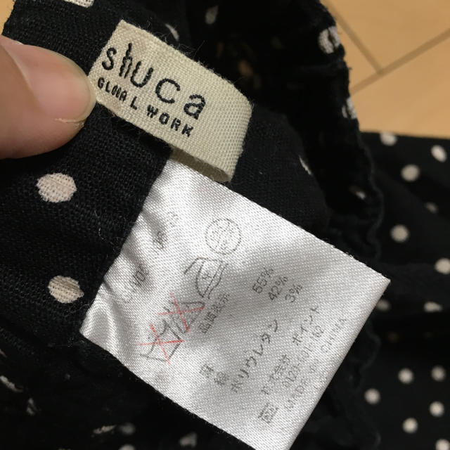 shuca GLOBALWORK(シュカグローバルワーク)のドット柄パンツ レディースのパンツ(その他)の商品写真