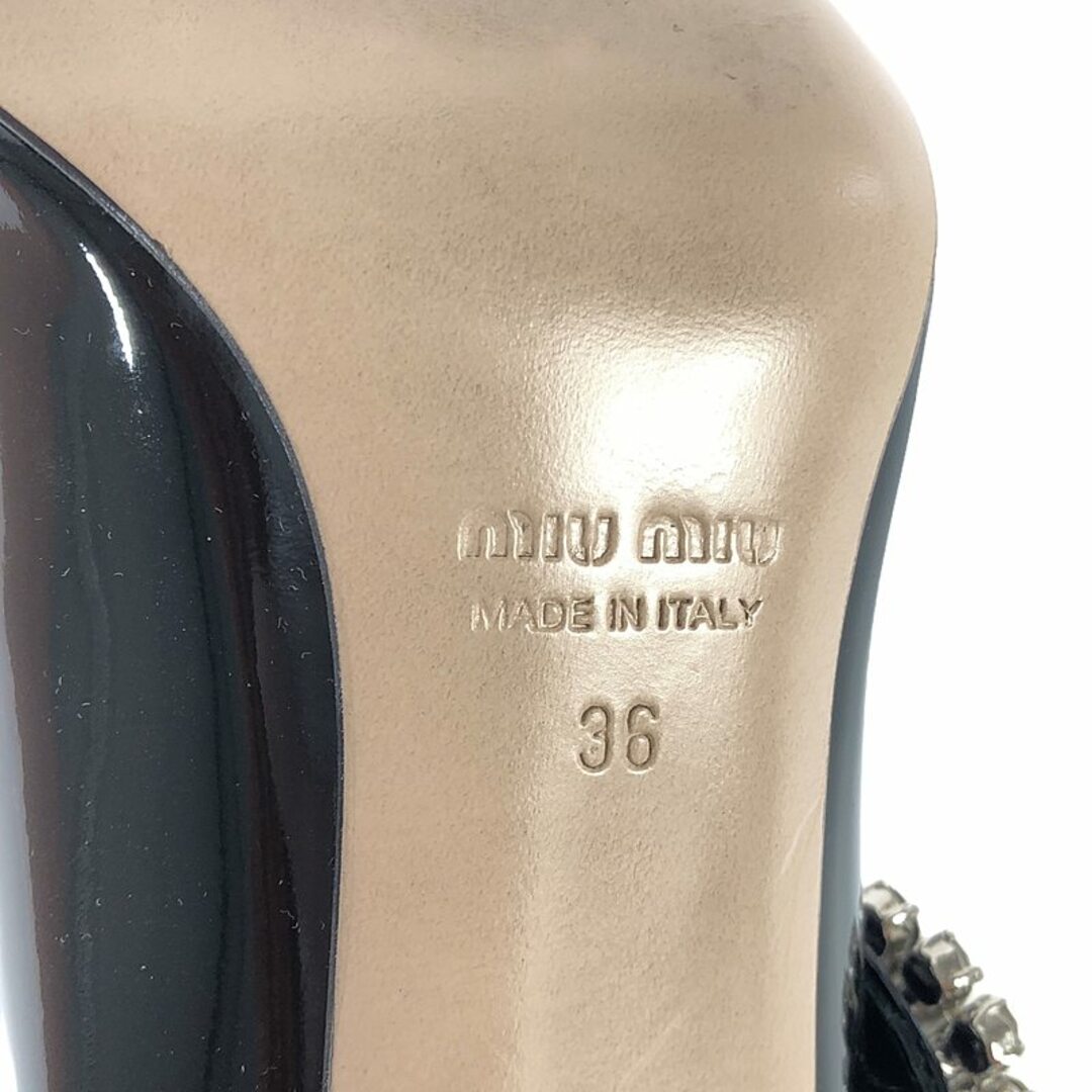 MIU MIU - 【美品】 miu miu / ミュウミュウ | パテントレザー MIU MIU - 【美品】 miu miu / ミュウミュウ | パテントレザー