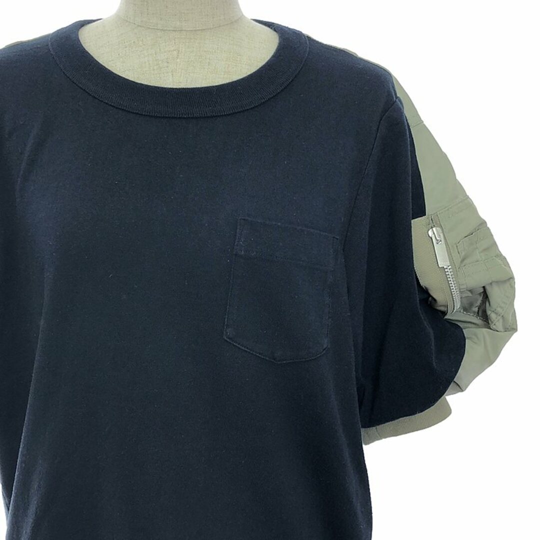 sacai - sacai / サカイ | 異素材 ドッキング ミリタリー sacai - sacai / サカイ | 異素材 ドッキング ミリタリー