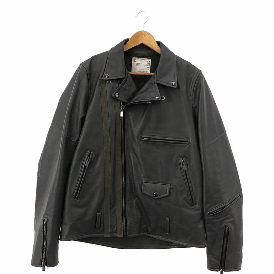 sacai - sacai / サカイ | カウハイド レザー テープデザイン sacai - sacai / サカイ | カウハイド レザー テープデザイン
