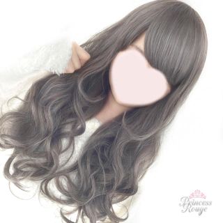 姫カットロングカール♡  アッシュグレー(ロングカール)