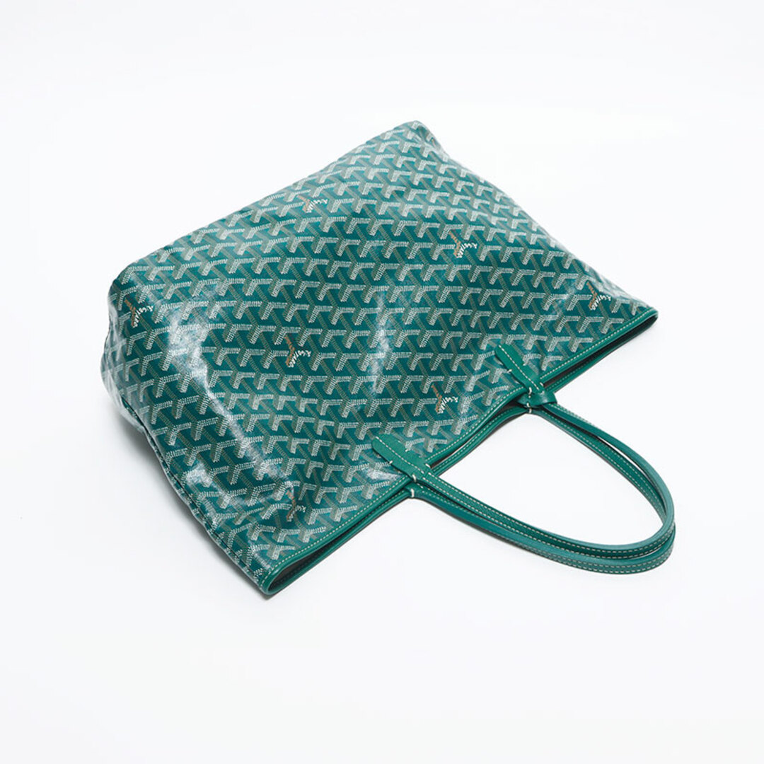 GOYARD - ゴヤール GOYARD サンルイ PM ポーチ付き PVC レザー GOYARD - ゴヤール GOYARD サンルイ PM ポーチ付き PVC レザー