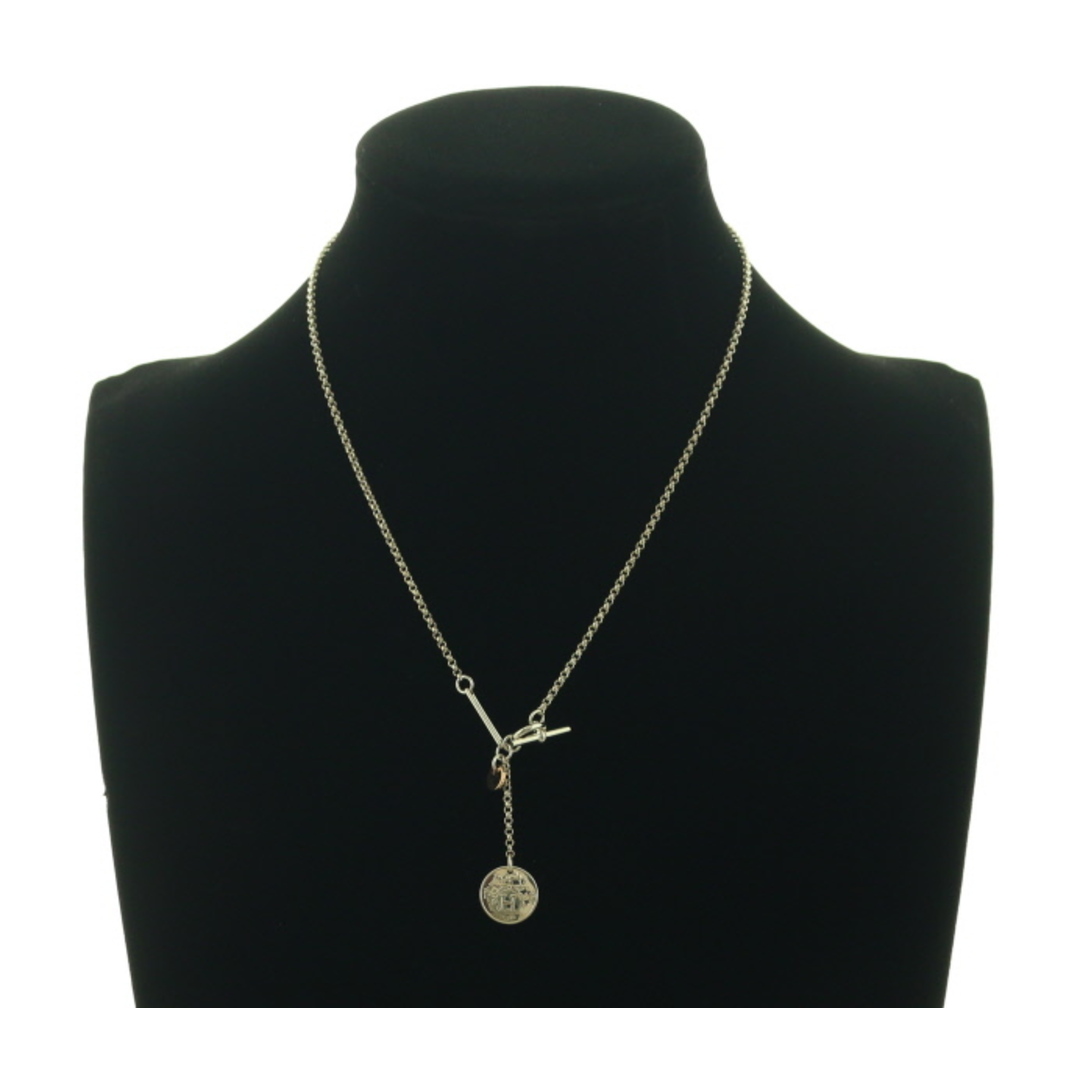HERMES - エルメス ネックレス エクスリブリス PM シルバー 925 HERMES - エルメス ネックレス エクスリブリス PM シルバー 925