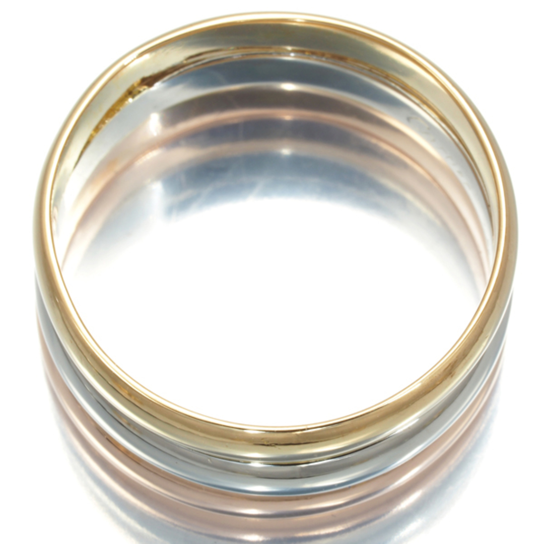 Cartier - レア品 カルティエ リング スリーカラー 56号 K18YG Cartier - レア品 カルティエ リング スリーカラー 56号 K18YG