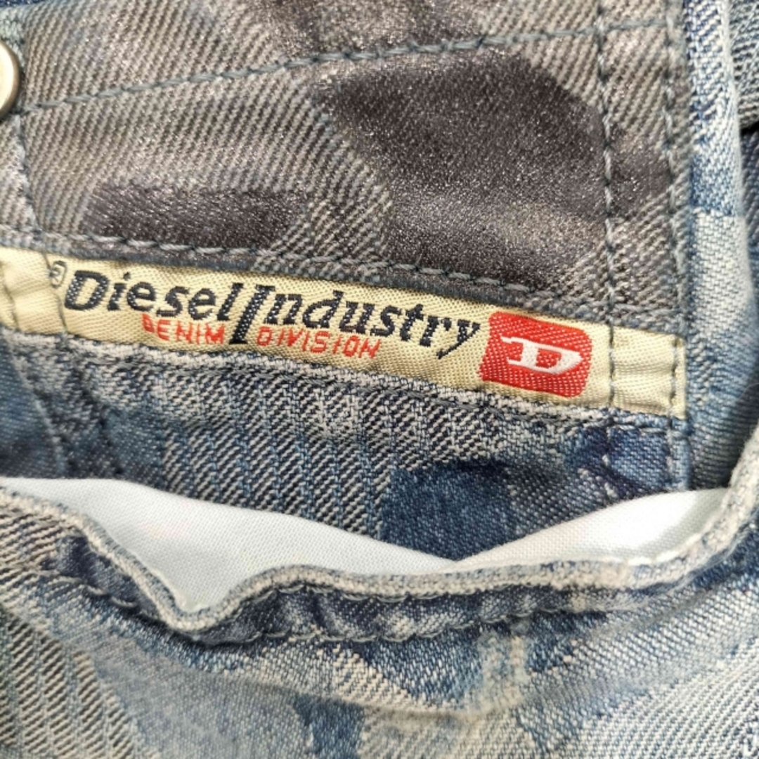 DIESEL - DIESEL(ディーゼル) 裾ジップ 総柄デニムパンツ DIESEL - DIESEL(ディーゼル) 裾ジップ 総柄デニムパンツ