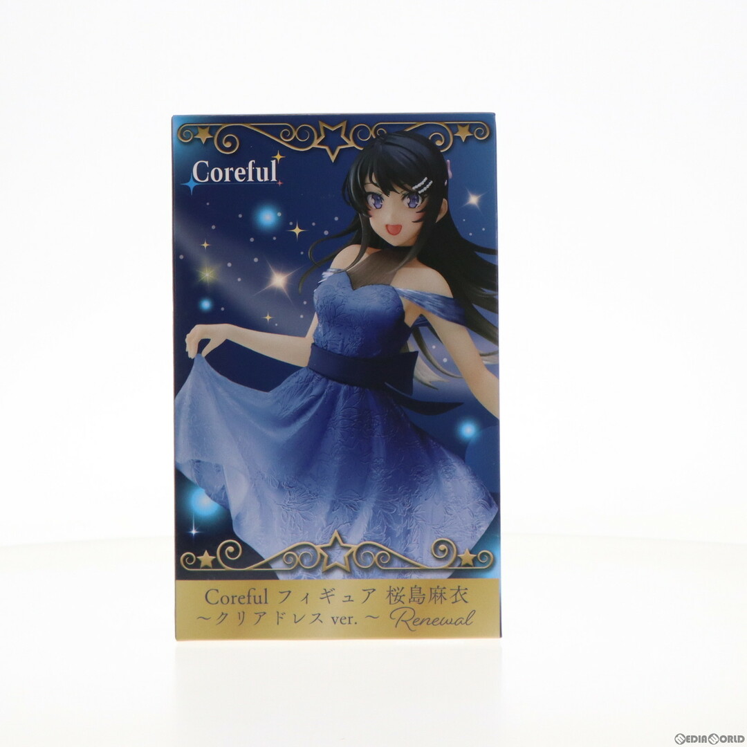TAITO(タイトー)の桜島麻衣(さくらじままい) 青春ブタ野郎はバニーガール先輩の夢を見ない Coreful フィギュア 桜島麻衣〜クリアドレスver.〜Renewal プライズ(451662000) タイトー エンタメ/ホビーのフィギュア(アニメ/ゲーム)の商品写真