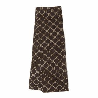 STUSSY - STUSSY ステューシー 00s モノグラム ニット マフラー STUSSY - STUSSY ステューシー 00s モノグラム ニット マフラー