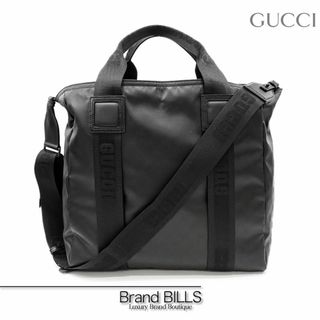 グッチ(GUCCI)の未使用品 グッチ トートバッグ ショルダーバッグ 779816 マットクリスタルGGキャンバス ブラック ブラック金具(トートバッグ)
