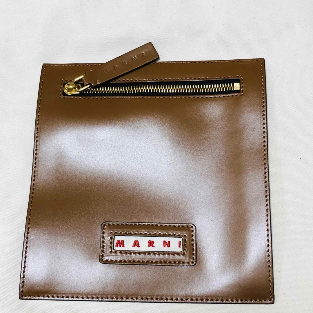 MARNI - MARNI ハンドバッグ ZIPPED TOTE キャンバス レザー MARNI - MARNI ハンドバッグ ZIPPED TOTE キャンバス レザー