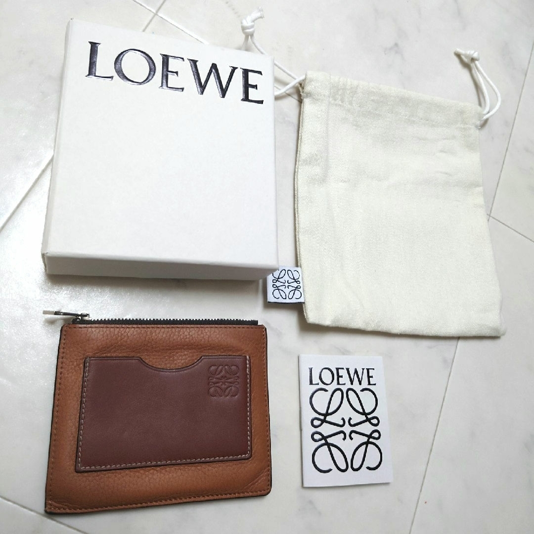 現行型/付属品有】LOEWE コインカードホルダー ラージ 現行型/付属品有】LOEWE コインカードホルダー ラージ