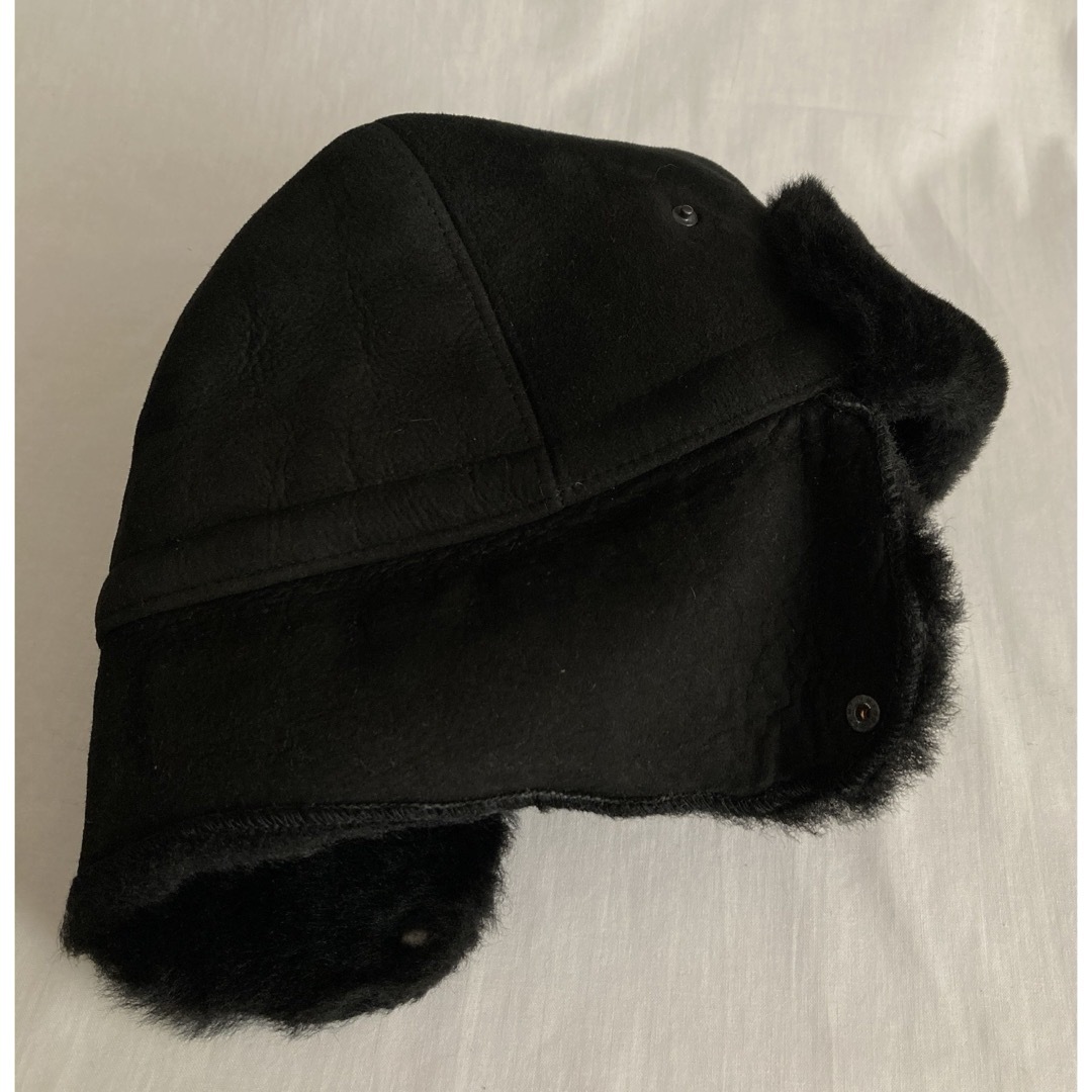 新品】フランス製 MISTRAL 羊革 フライトキャップ 耳あて付き 新品】フランス製 MISTRAL 羊革 フライトキャップ 耳あて付き