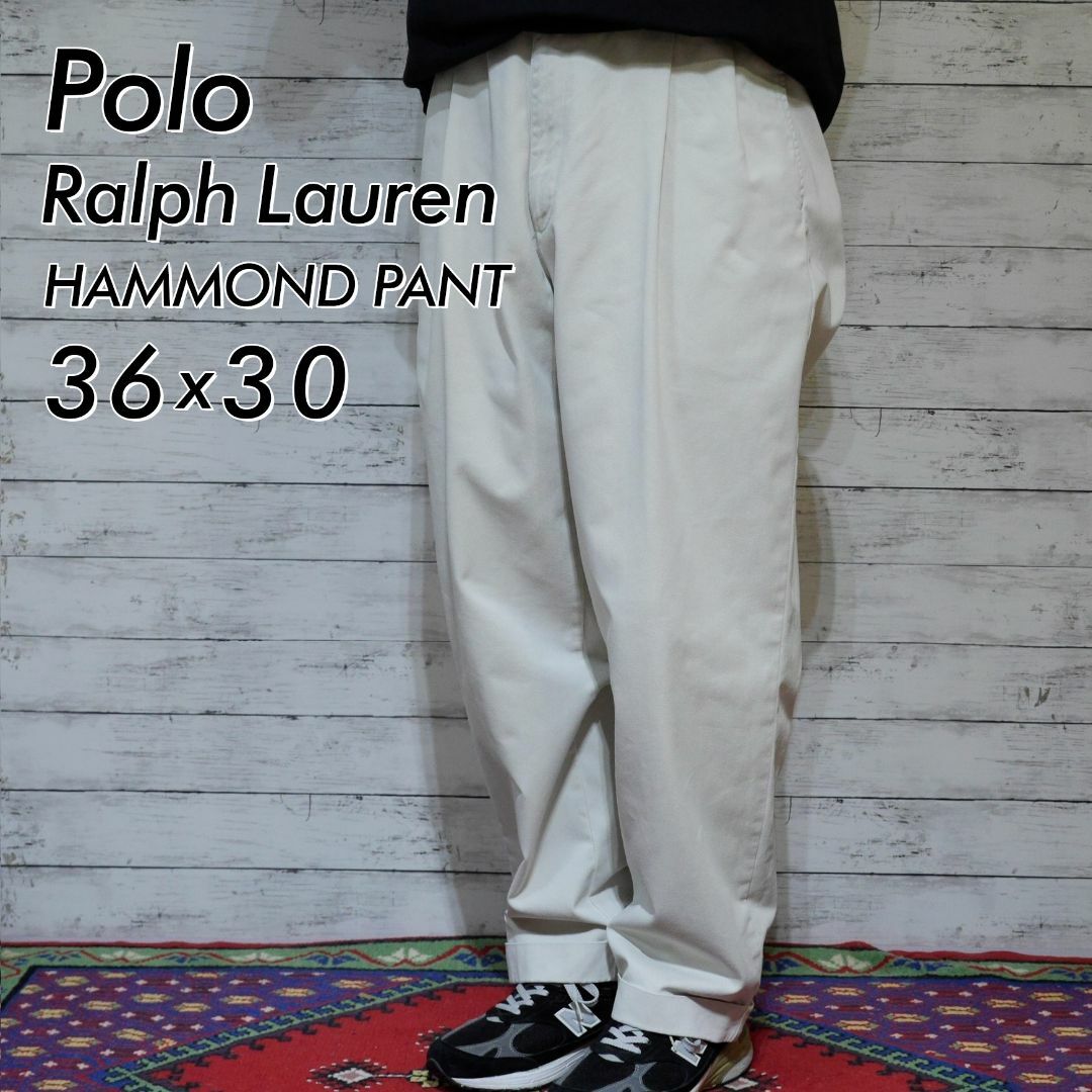 POLO RALPH LAUREN - ポロラルフローレン W36 ツータック POLO RALPH LAUREN - ポロラルフローレン W36 ツータック