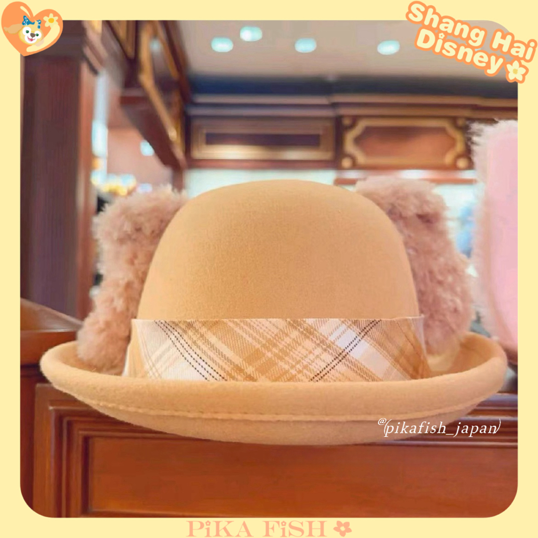 Disney - 【現地購入☆正規品】ダッフィー ふわふわハット 帽子 Disney - 【現地購入☆正規品】ダッフィー ふわふわハット 帽子