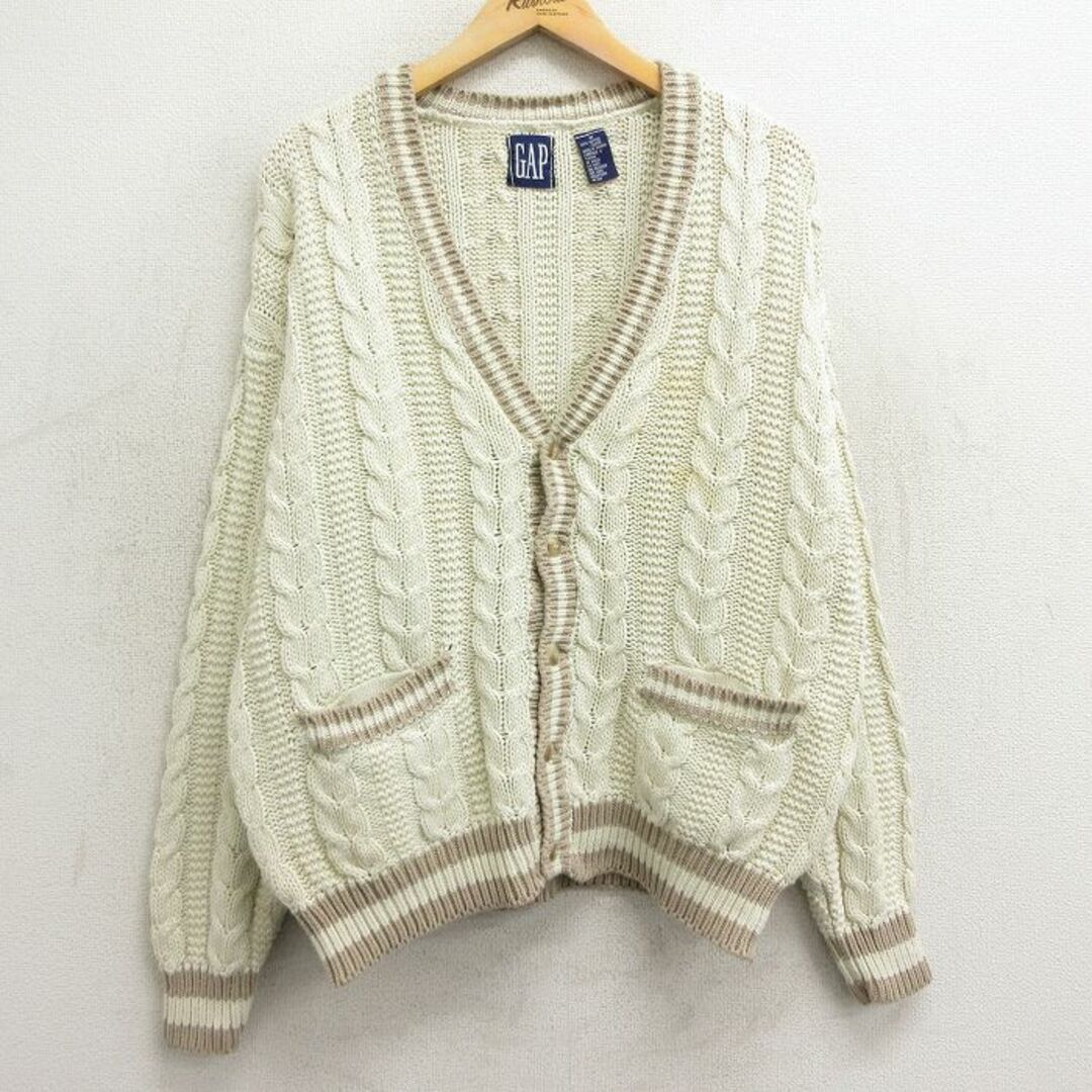 GAP - XL☆古着 ギャップ GAP 長袖 ケーブル ニット GAP - XL☆古着 ギャップ GAP 長袖 ケーブル ニット