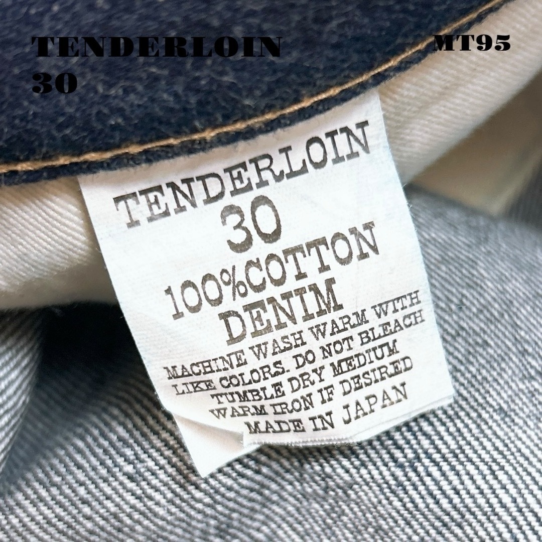TENDERLOIN - 人気品! TENDERLOIN ライダース デニムパンツ TENDERLOIN - 人気品! TENDERLOIN ライダース デニムパンツ