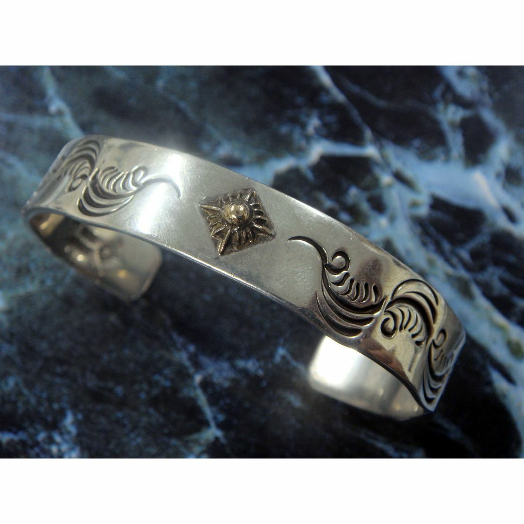 アリゾナフリーダムK18中太陽神唐草ブレス12mm B-26b定価58,630円 アリゾナフリーダムK18中太陽神唐草ブレス12mm B-26b定価58,630円