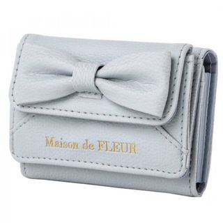 メゾンドフルール(Maison de FLEUR)の【新品】メゾンドフルール RIBBON CARD CASE BOOK(財布)