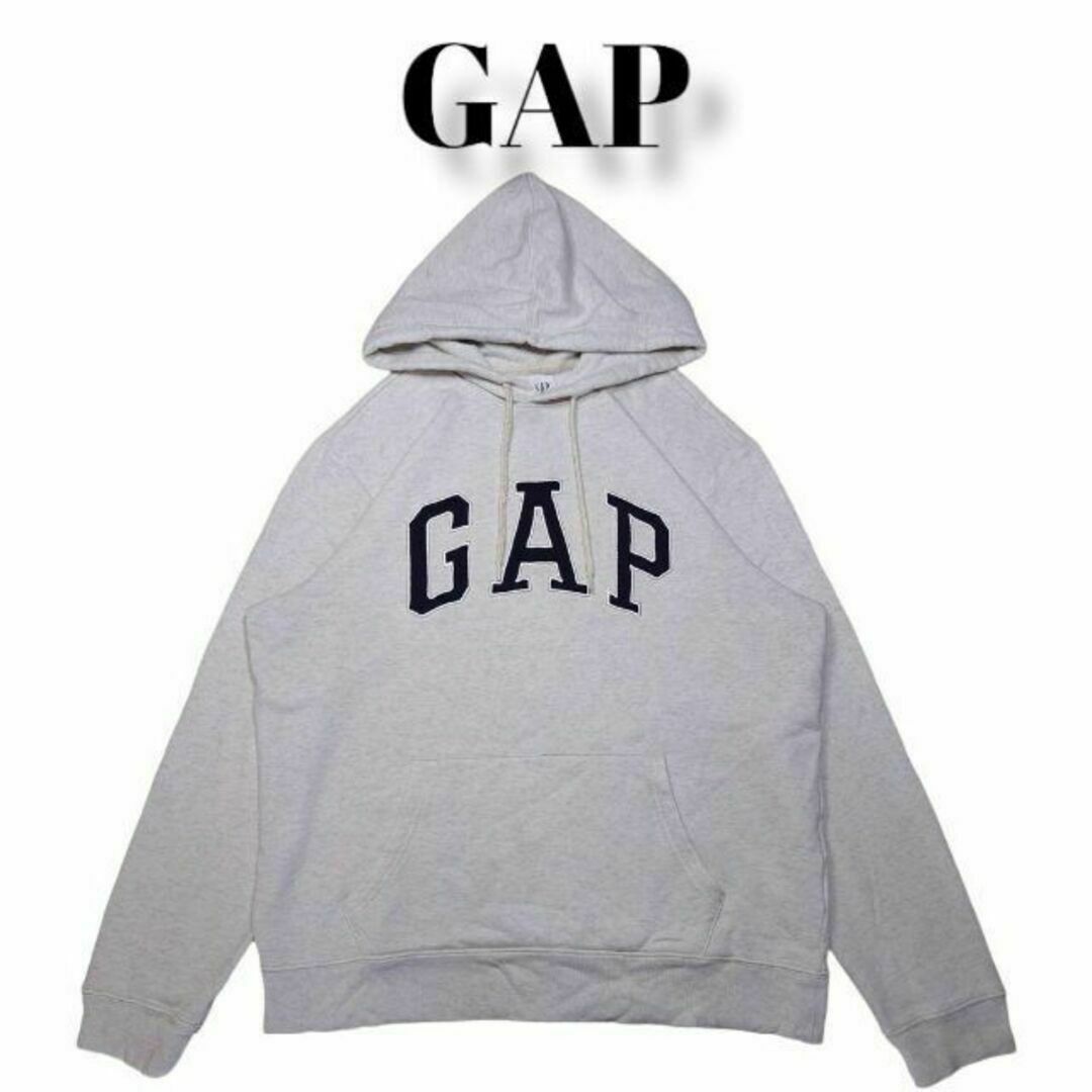 GAP - GAP 古着 スウェットパーカー 刺繍 ビッグロゴ ギャップ GAP - GAP 古着 スウェットパーカー 刺繍 ビッグロゴ ギャップ