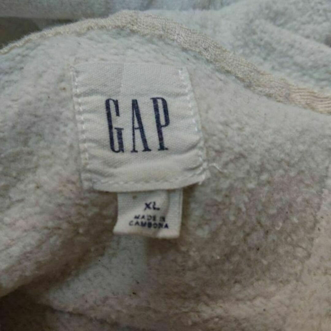 GAP - GAP 古着 スウェットパーカー 刺繍 ビッグロゴ ギャップ GAP - GAP 古着 スウェットパーカー 刺繍 ビッグロゴ ギャップ