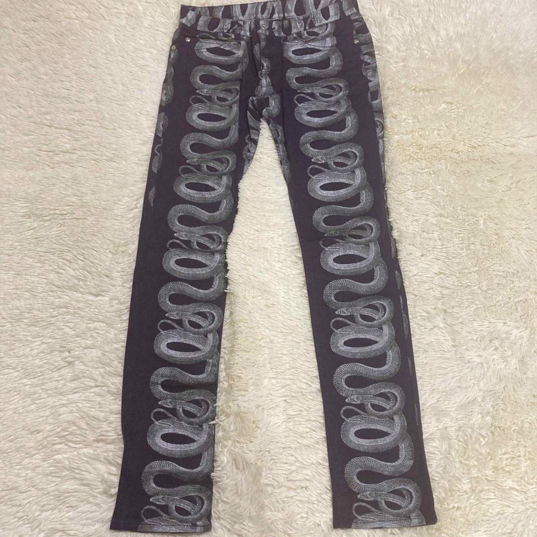 レア 美品 ヒステリックグラマー ヘビ スネーク ループ パープル レア 美品 ヒステリックグラマー ヘビ スネーク ループ パープル