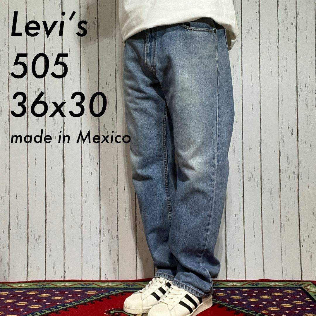 Levi's - メキシコ製 リーバイス Levi's 505 W36 L30 ジーンズ Levi's - メキシコ製 リーバイス Levi's 505 W36 L30 ジーンズ